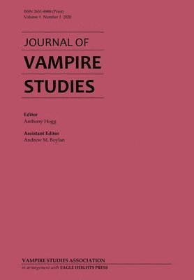 bokomslag Journal of Vampire Studies