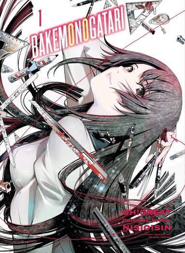 NisiOisiN - Bakemonogatari (Manga), volume 1, Häftad