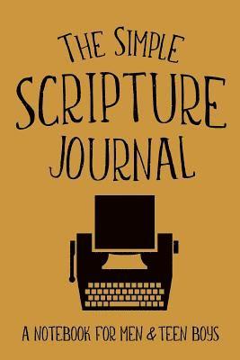 bokomslag Simple Scripture Journal