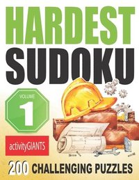 bokomslag Hardest Sudoku Volume 1 200 Challenging Puzzles