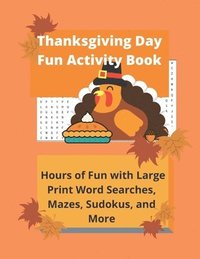 bokomslag Thanksgiving Day Fun Activity Book