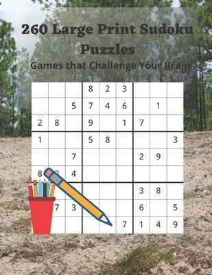 bokomslag 260 Large Print Sudoku Puzzles