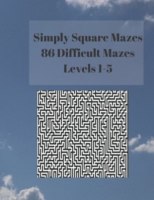 bokomslag Simply Square Mazes