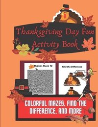 bokomslag Thanksgiving Day Fun Activity Book