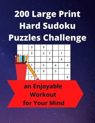 Royal Wisdom - 200 Large Print Hard Sudoku Puzzles Challenge, Häftad