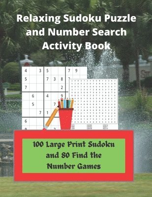 Royal Wisdom - Relaxing Sudoku Puzzle and Number Search Activity Book, Häftad