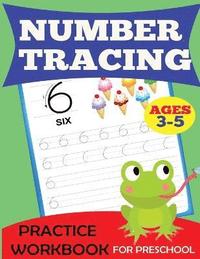 bokomslag Number Tracing Practice Workbook
