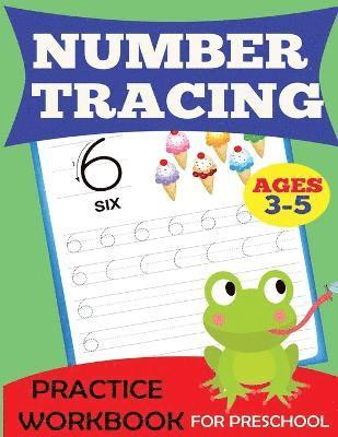 bokomslag Number Tracing Practice Workbook