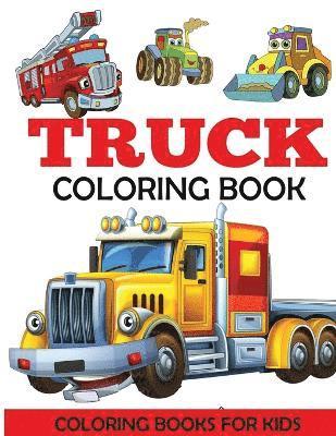 Truck Coloring Book 1