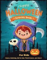 bokomslag Happy Halloween Activity Book for Kids