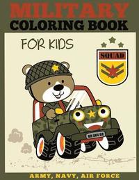 bokomslag Military Coloring Book for Kids