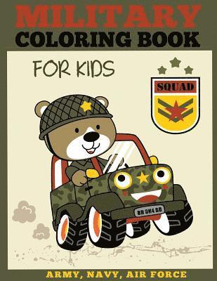 bokomslag Military Coloring Book for Kids