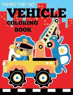 Vehicle Coloring Book 1