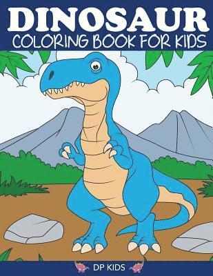 bokomslag Dinosaur Coloring Book for Kids