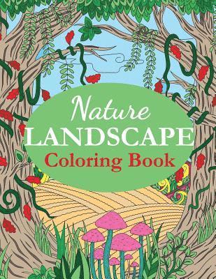 Nature Landscape Coloring Book 1