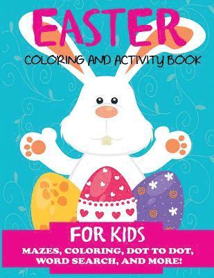 bokomslag Easter Coloring and Activity Book for Kids