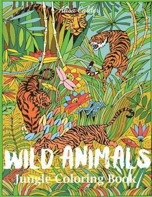 Wild Animals Jungle Coloring Book 1