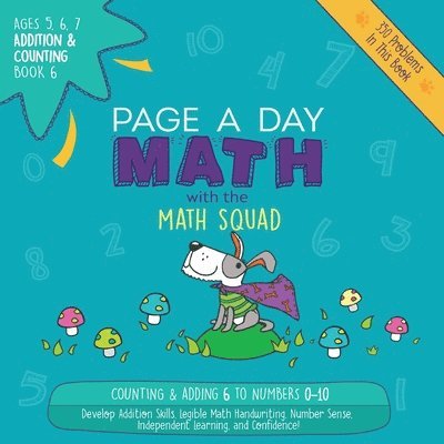 Page A Day Math Addition & Counting Book 6 1