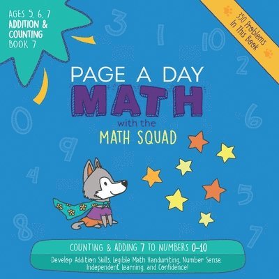 Page A Day Math Addition & Counting Book 7 1