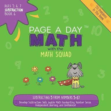 bokomslag Page A Day Math Subtraction Book 6