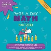 bokomslag Page A Day Math Subtraction Book 7