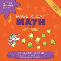 bokomslag Page A Day Math Subtraction Book 10