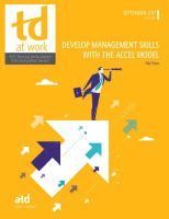 Develop Management Skills With the ACCEL Model