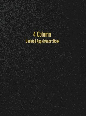 4-Column Undated Appointment Book 1