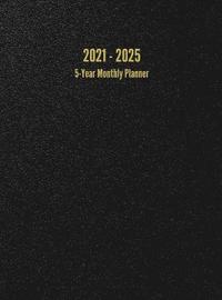 bokomslag 2021 - 2025 5-Year Monthly Planner