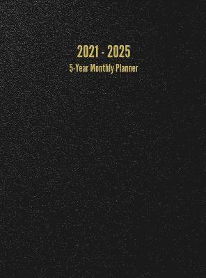 bokomslag 2021 - 2025 5-Year Monthly Planner