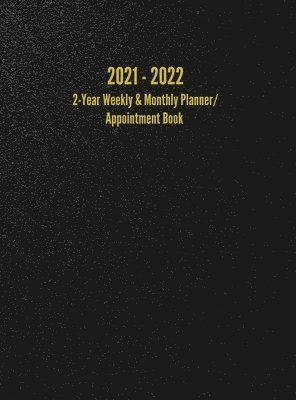 bokomslag 2021 - 2022 2-Year Weekly & Monthly Planner/Appointment Book