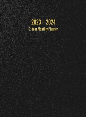 bokomslag 2023 - 2024 2-Year Monthly Planner