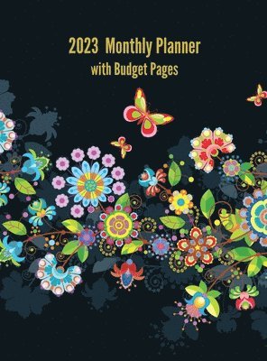 bokomslag 2023 Monthly Planner with Budget Pages