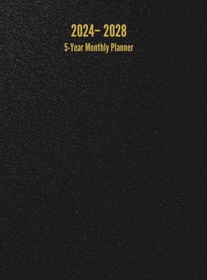 bokomslag 2024 - 2028 5-Year Monthly Planner