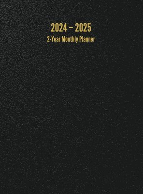 bokomslag 2024 - 2025 2-Year Monthly Planner