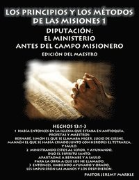bokomslag Los Principios y los Mtodos de las Misiones 1 (Edicin del Maestro)