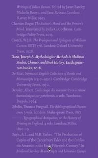 bokomslag Mythodologies: Methods in Medieval Studies, Chaucer, and Book History