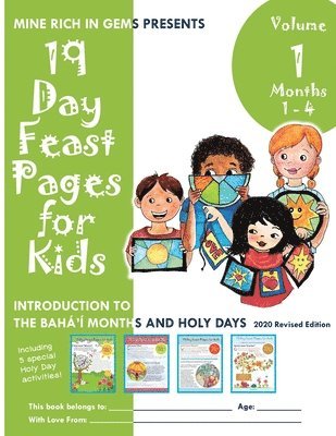 bokomslag 19 Day Feast Pages for Kids - Volume 1 / Book 1