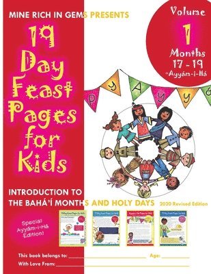 19 Day Feast Pages for Kids - Volume 1 / Book 5 1