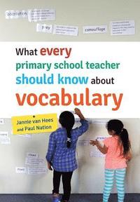 bokomslag What Every Primary School Teacher Should Know about Vocabulary