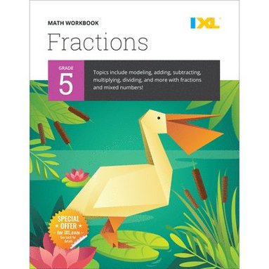 bokomslag Grade 5 Fractions Workbook (IXL Workbooks)