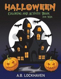 bokomslag Halloween Coloring and Activity Book for Kids