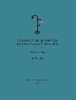 bokomslag Foundational Papers in Complexity Science: Volume III