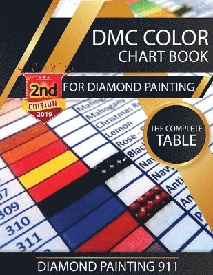 DMC Color Chart Book for Diamond Painting