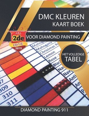 DMC Kleuren Kaart Boek Voor Diamond Painting 1