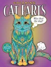 bokomslag Coloring Cat Farts: A Funny and Irreverent Coloring Book for Cat Lovers (for all ages)