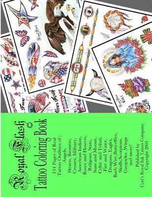 bokomslag Royal Flash Tattoo Coloring Book: Royal Flash Tattoo Coloring Book