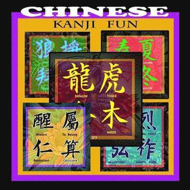 bokomslag Chinese Kanji Fun: Chinese kanji's