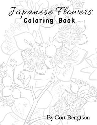 bokomslag Japanese Flowers Coloring Book