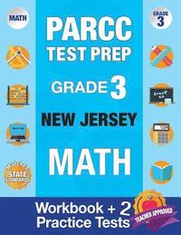 bokomslag PARCC Test Prep Grade 3 NEW JERSEY Math